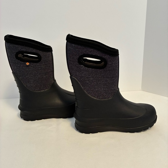 Bogs Big Kids Neo-Classic Melange Winter Boots Size 1 - Picture 4 of 10